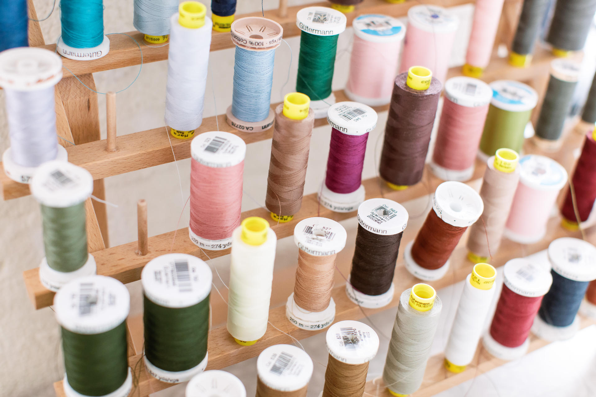 spools of thread